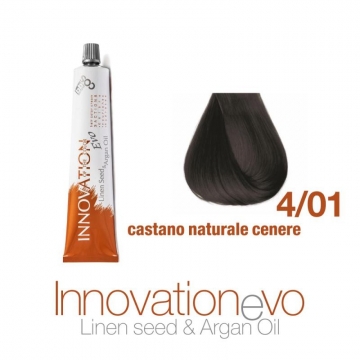 Barva na vlasy s arganovým olejem BBcos Innovation Evo 4/01 100 ml
