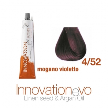Barva na vlasy s arganovým olejem BBcos Innovation Evo 4/52 100 ml