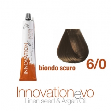 Barva na vlasy s arganovým olejem BBcos Innovation Evo 6/0 100 ml