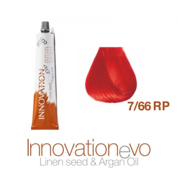 Barva na vlasy s arganovým olejem BBcos Innovation Evo 7/66RP 100 ml