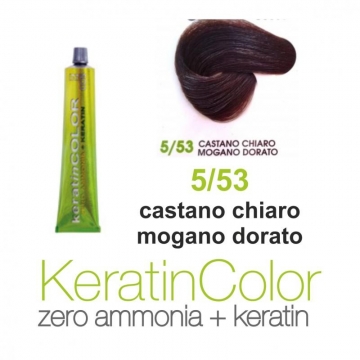 Barva na vlasy s keratinem BBcos Keratin Color 5/53 100 ml