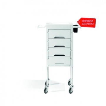 Kadeřnický vozík Sibel Secret S000738100 - bílý