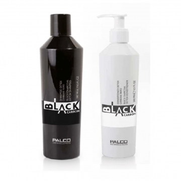 Detoxikační sada Palco Black Carbon šampon 280 ml + maska 280 ml