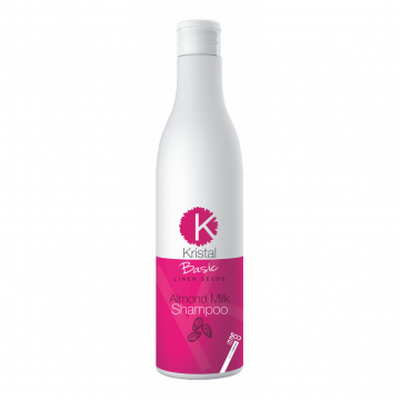 BBcos mandlový šampon na suché a narušené vlasy Kristal Basic Almond Milk Shampoo 500 ml