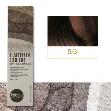 BBcos barva na vlasy Earthia Color 5/3 100 ml