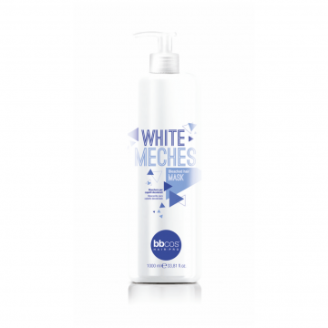 BBcos maska na melírované vlasy White Meches Bleached Hair Mask 1000 ml