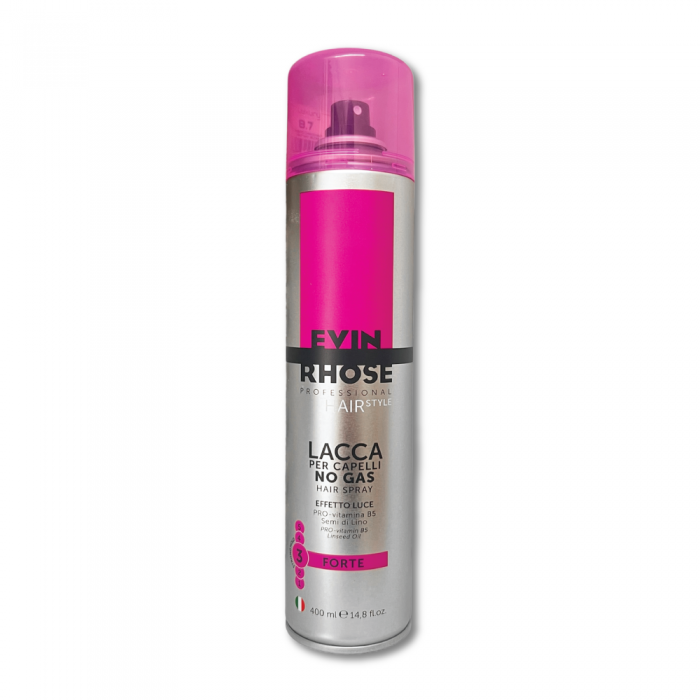 Evin Rhose lak na vlasy No Gas Hair Spray Forte 400 ml Evin Rhose lak na vlasy No Gas Hair Spray Forte 400 ml
