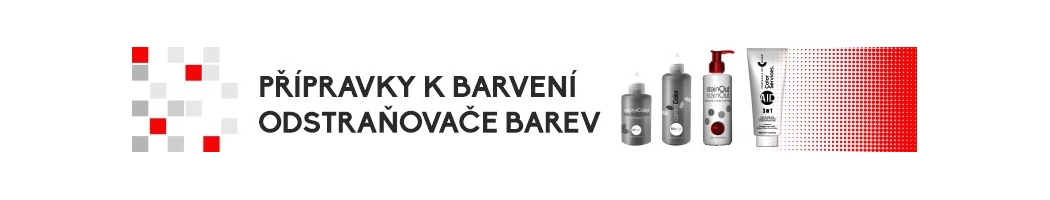 Přípravky k barvení, odstraňovače barvy